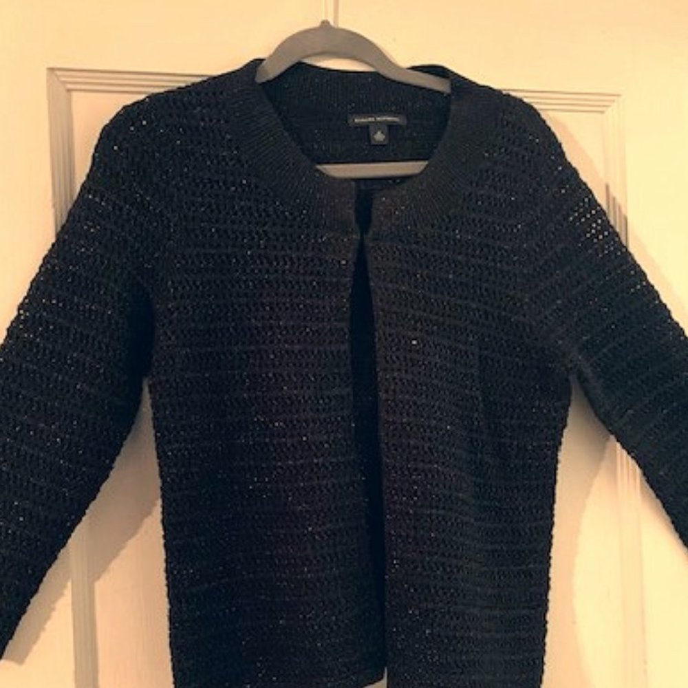 Black sparkly cardigan/jacket